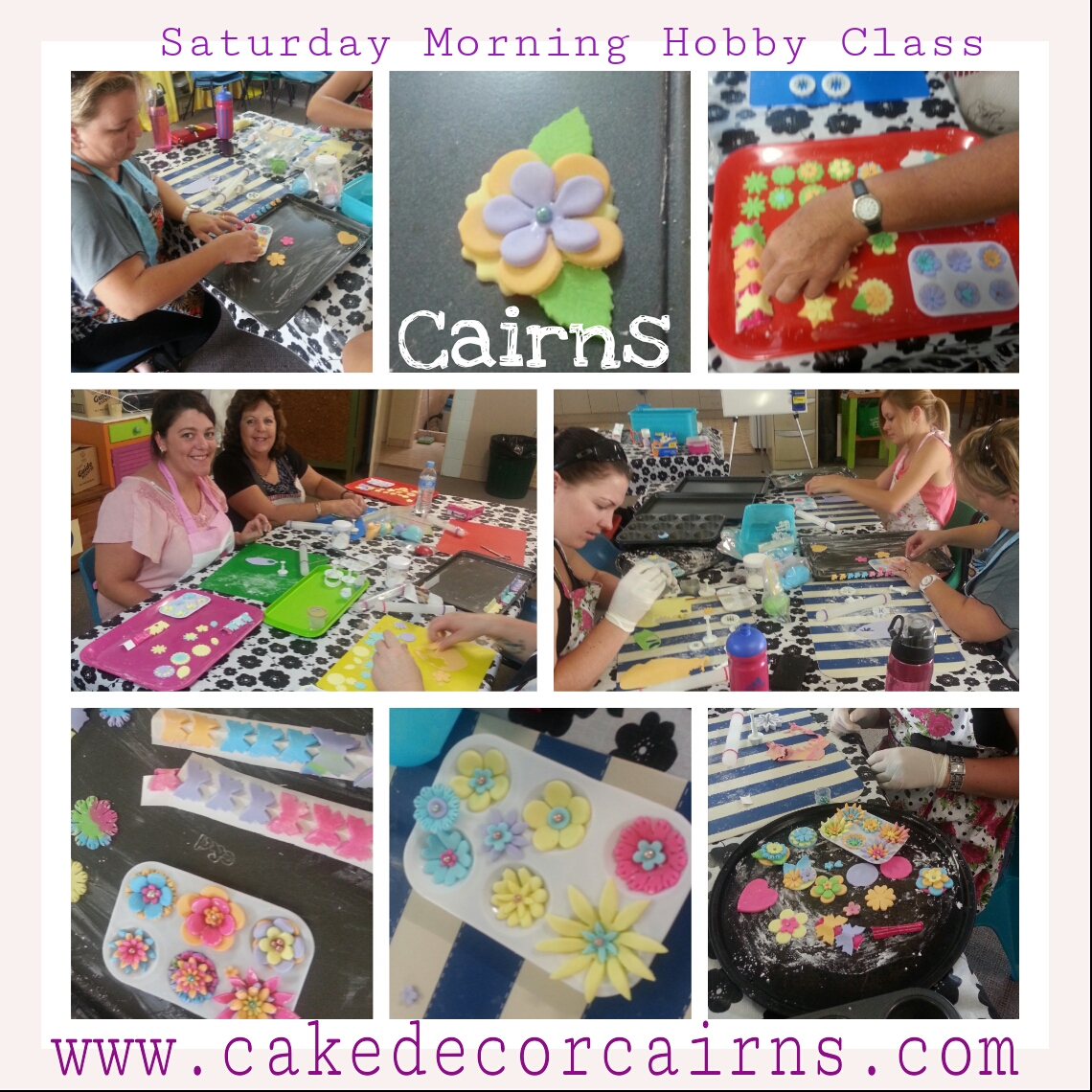 Community Cake Decorating Classes hobby prices for home bakers.