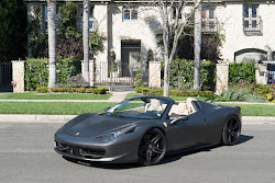 ferrari 458 spider matte grey carscoops nah kinds
