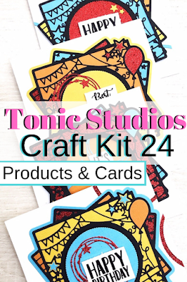 Tonic Studios Craft Kit 24 products Birthday Cards