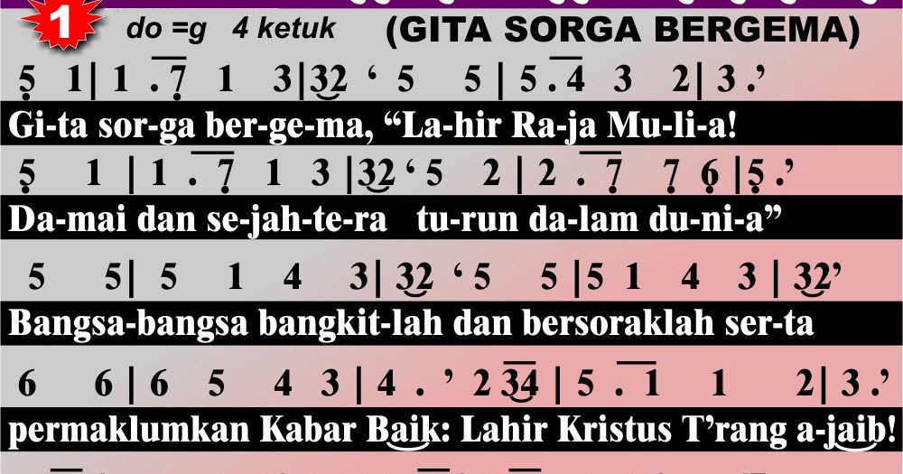 Download Lagu Rohani Mp3 Terbaru Lirik Dan Kord Lagu Nyanyian Online Dan Not Musik Lirik Dan Not Kidung Jemaat 99 Gita Sorga Bergema