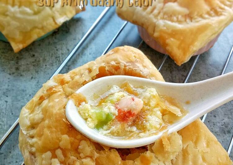 Resep Zuppa Sup Krim Udang Telur lezat Resep Zuppa Sup Krim Udang Telur lezat
