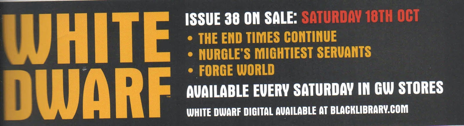 Adelanto de la White Dwarf Weekly 38