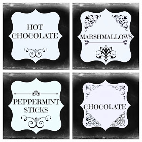 Ribbonwood Cottage: Miniature and Life size Hot Cocoa Station-Free ...
