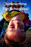 Summer Schedule | Organizingmadefun.com