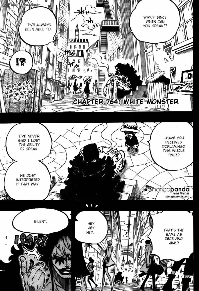 One Piece Ch 764: White Monster