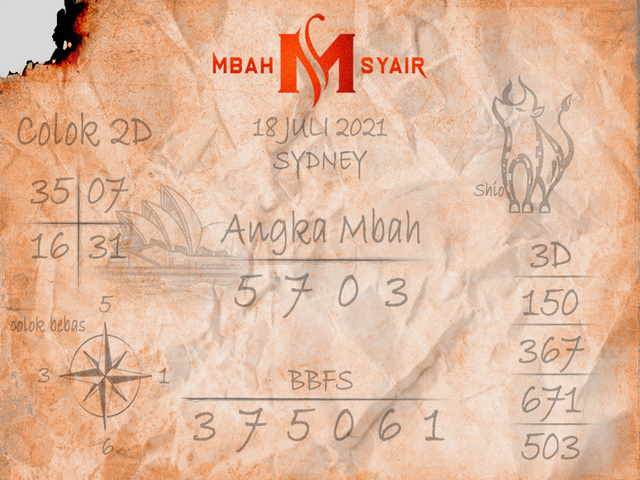 Syair Harian Sdy 18 Juli 2021 Kode Syair Sgp Hk Sd Motesia