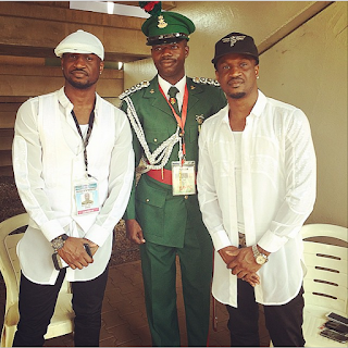 Psquare Share Photos From The Inauguration Today (Photos) 
