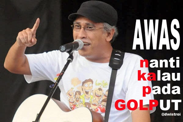 Penggemar Iwan Fals Anti-Golput 