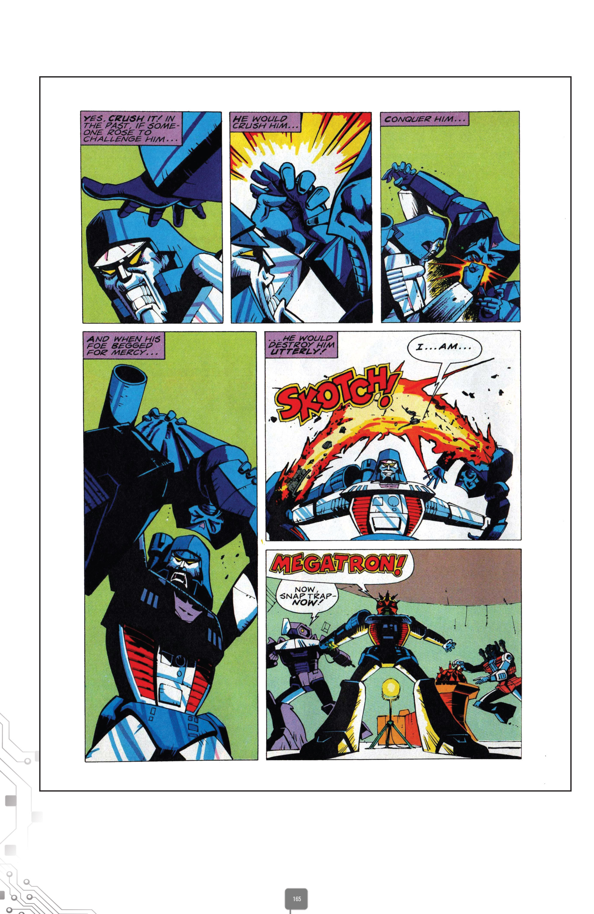 Read online The Transformers Classics UK comic - Issue # TPB 5 - 165