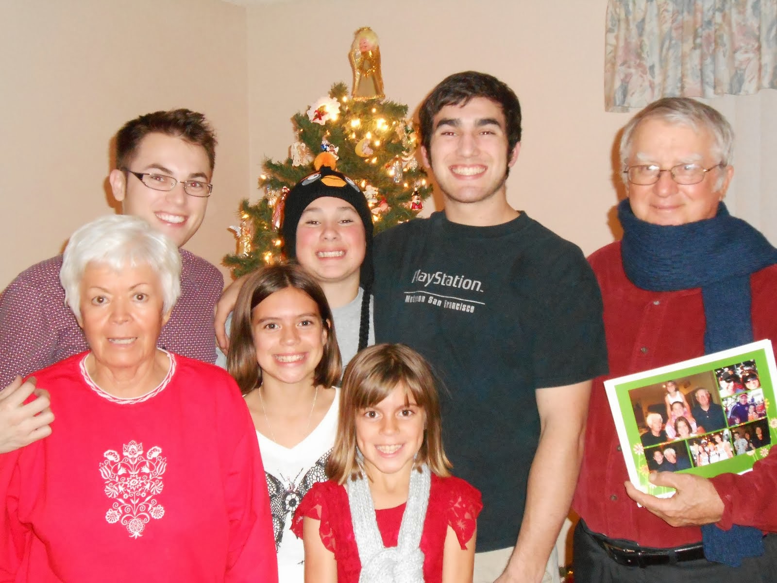 Milo, Bertha and grandchildren