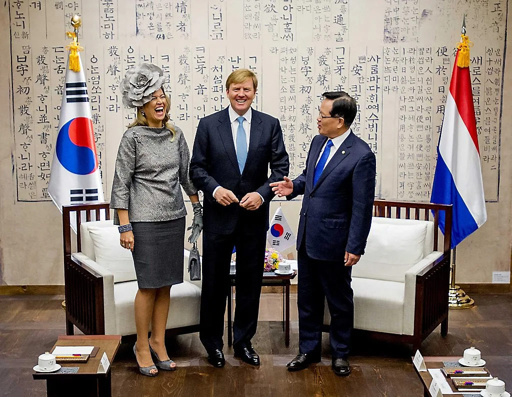 Dutch King and Queen State Visit South Korea day 2