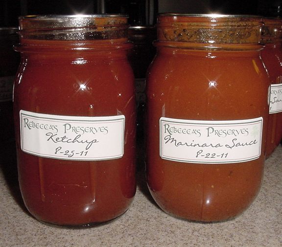 Eating Floyd... Preserving Floyd Marinara and Ketchup