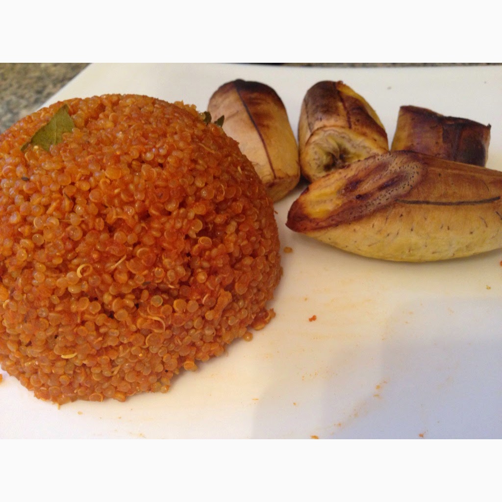 Quinoa Jollof Just Geen