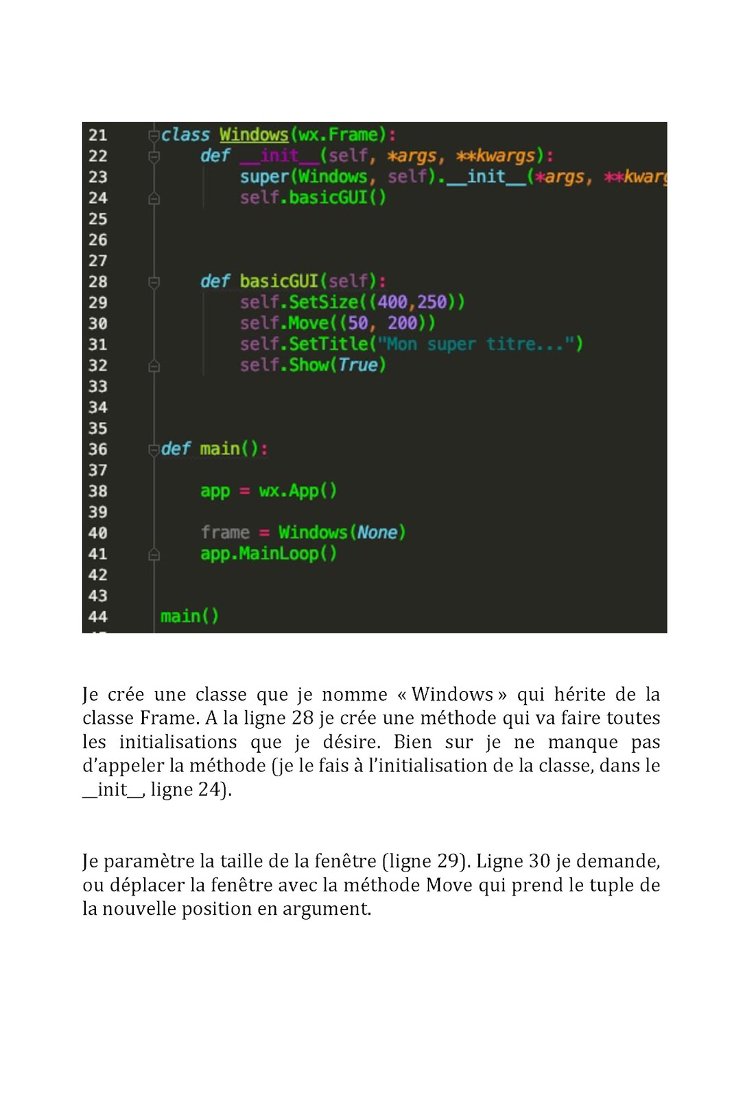 Coder && Codeuse [ PYTHON ] Créer des interfaces graphiques facilement