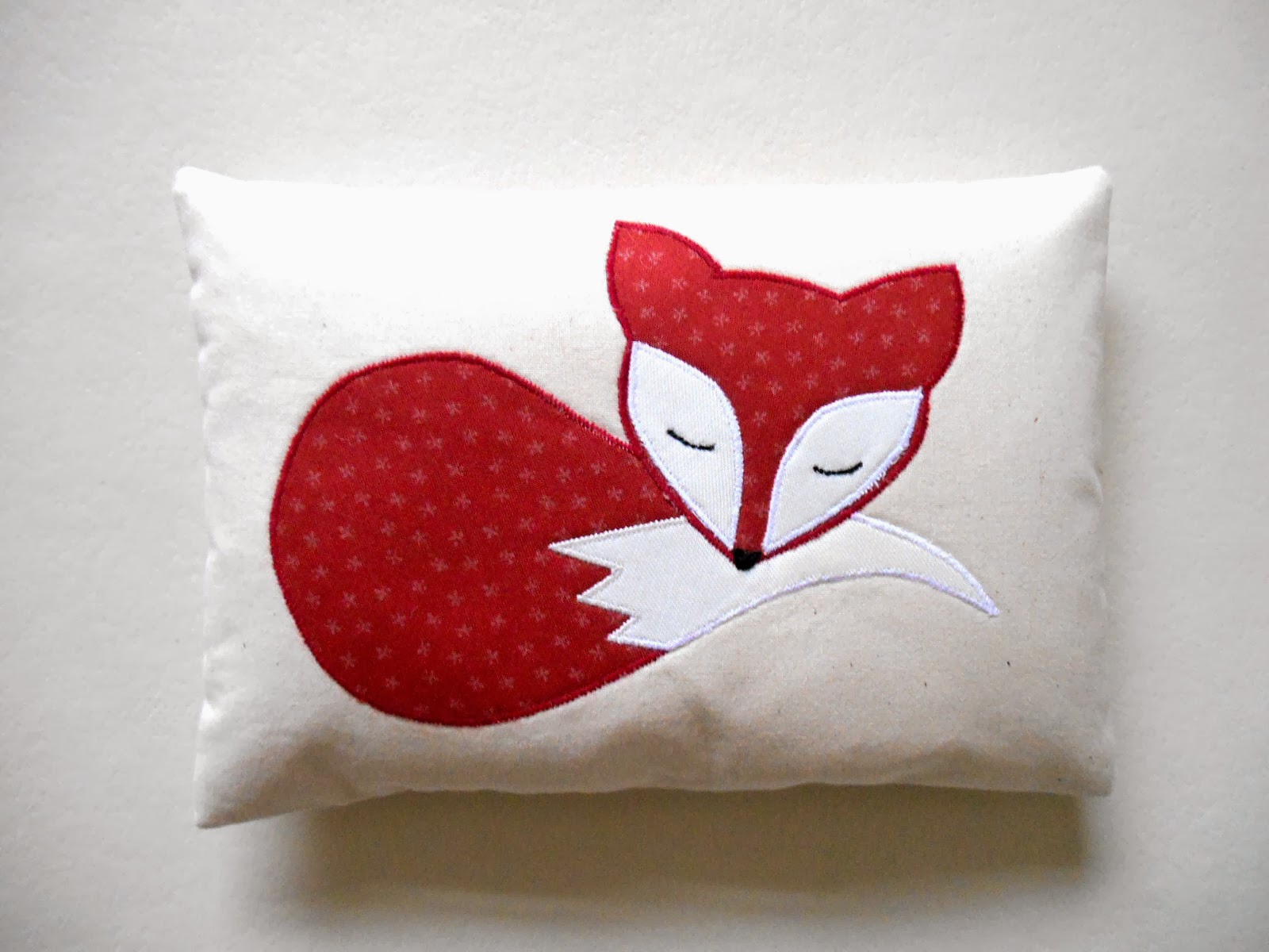 Fox Nursery decorative mini pillow