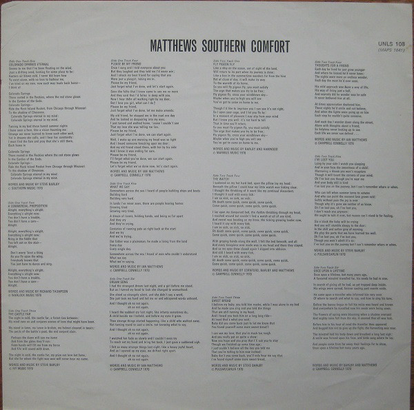 Johnkatsmc5 Matthews Southern Comfort Matthews Southern