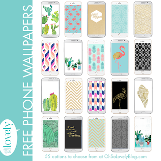 FREEBIES // SMART PHONE WALLPAPERS!, Oh So Lovely Blog