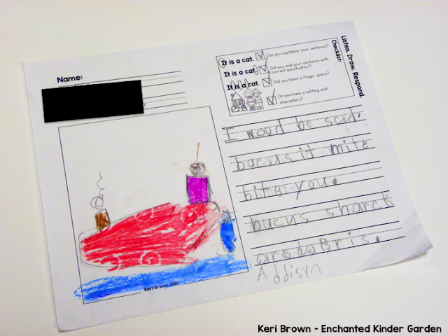 Kinders can write TOO! These story/picture prompts encourage kinders to write on. These stories and real life photographs get them engaged and wanting to write! Each story and photo has a question that asks what they would do next or what do they think will happen.