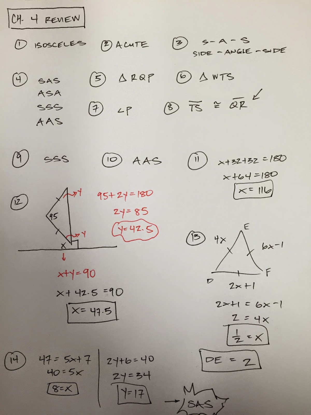 Palm Springs Rental High School Geometry