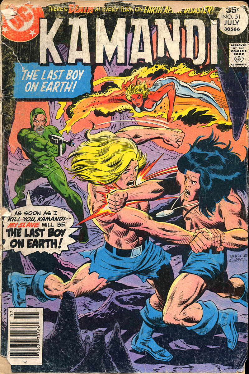 Read online Kamandi, The Last Boy On Earth comic -  Issue #51 - 1