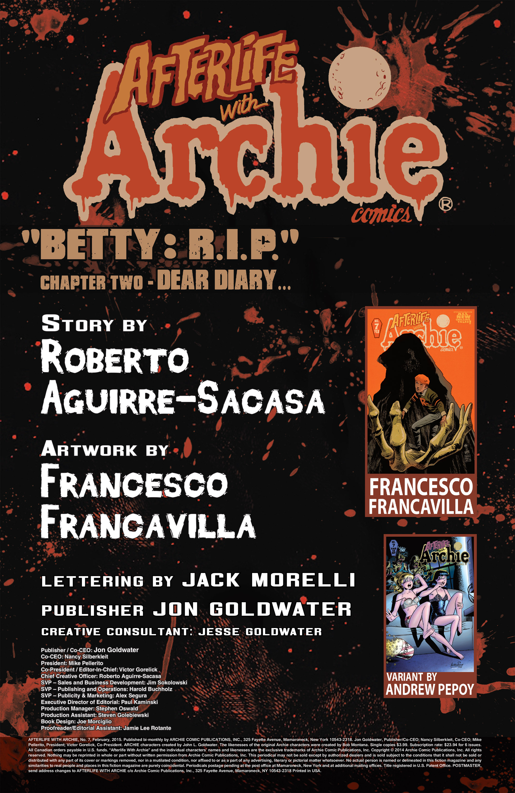 Read online Afterlife with Archie comic -  Issue #7 - 2