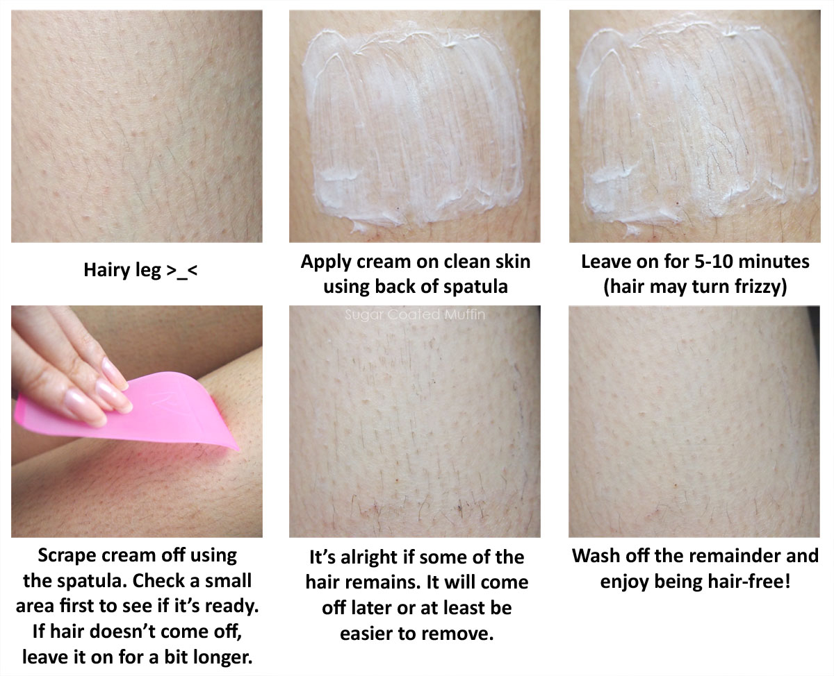 How to use Veet Hair Removal Cream