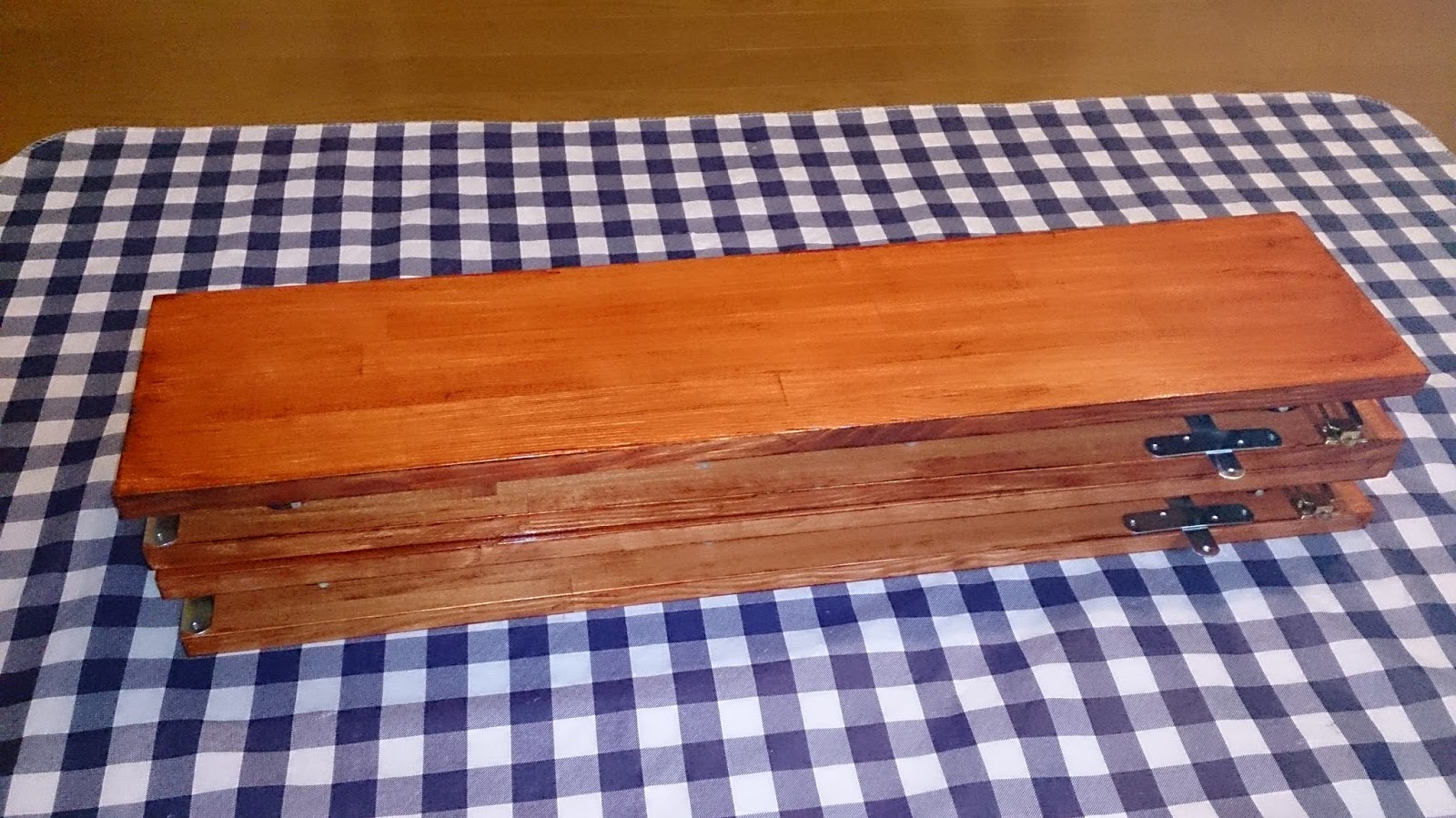 (仮) キャンプに行くのです （＠ 関西発） 自作囲炉裏テーブル