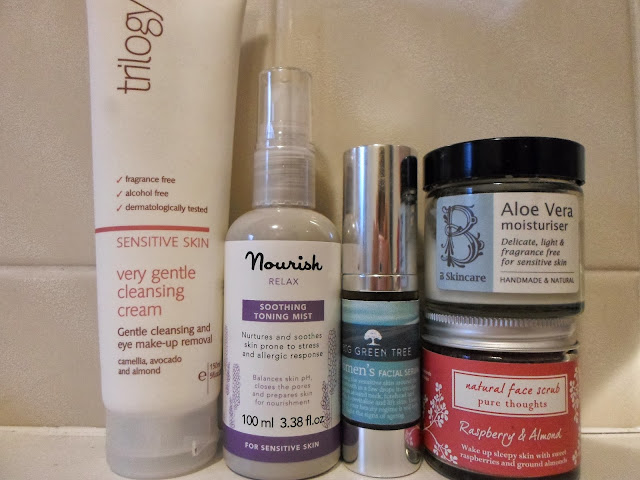 My Current Facial Skincare Routine featuring B Skincare, Nourish London, Trilogy