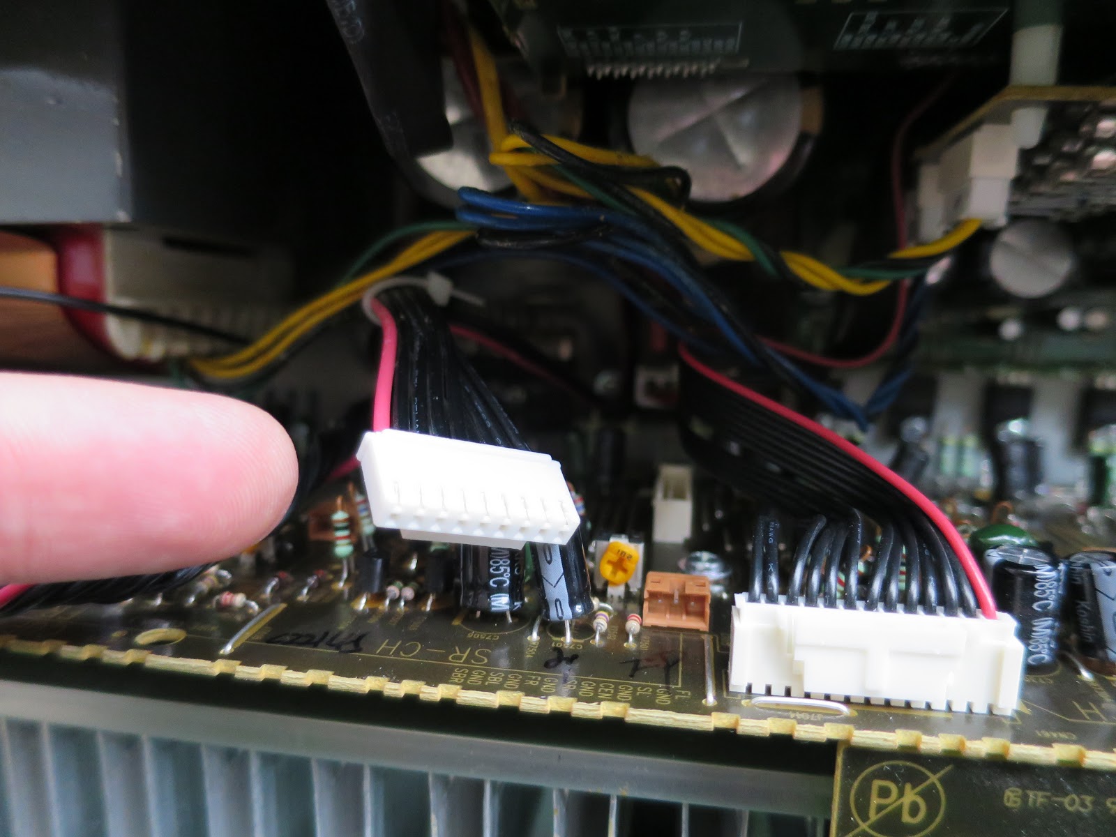 Alpengeist's TV (and other stuff) Repair Blog: Marantz SR7007 - not