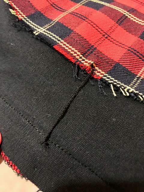 Diary of a Chain Stitcher : A Tartan Lined Harrington Jacket for my Dad