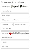 Isi Form Paypal