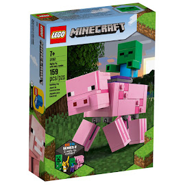 Minecraft Pig With Baby Zombie BigFig Set