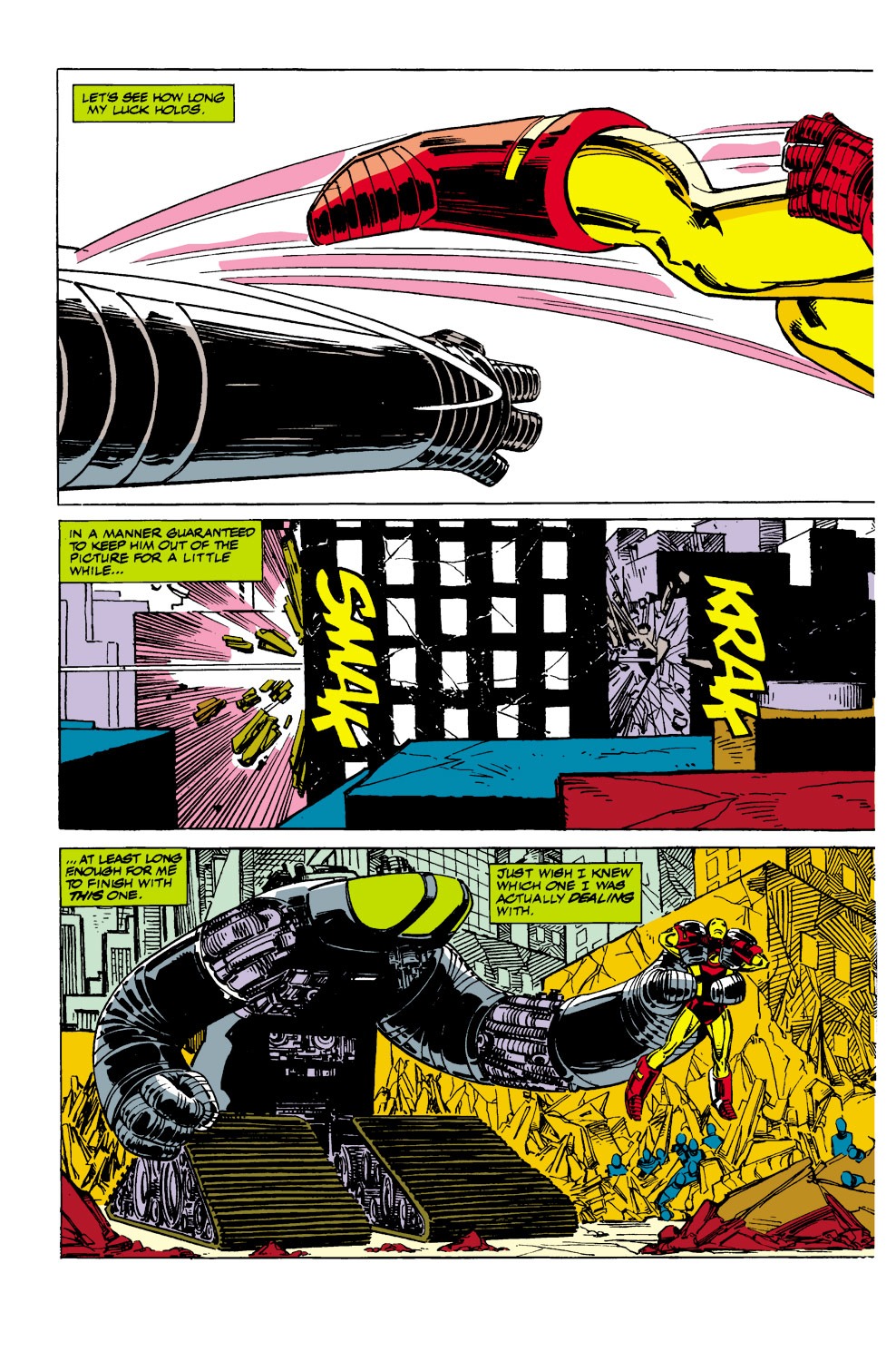 Read online Iron Man (1968) comic -  Issue #258 - 3