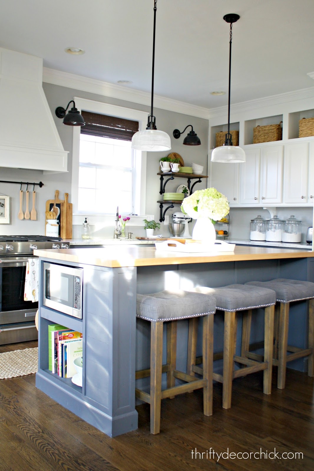 Our kitchen My biggest renovation! Thrifty Decor Chick Thrifty DIY