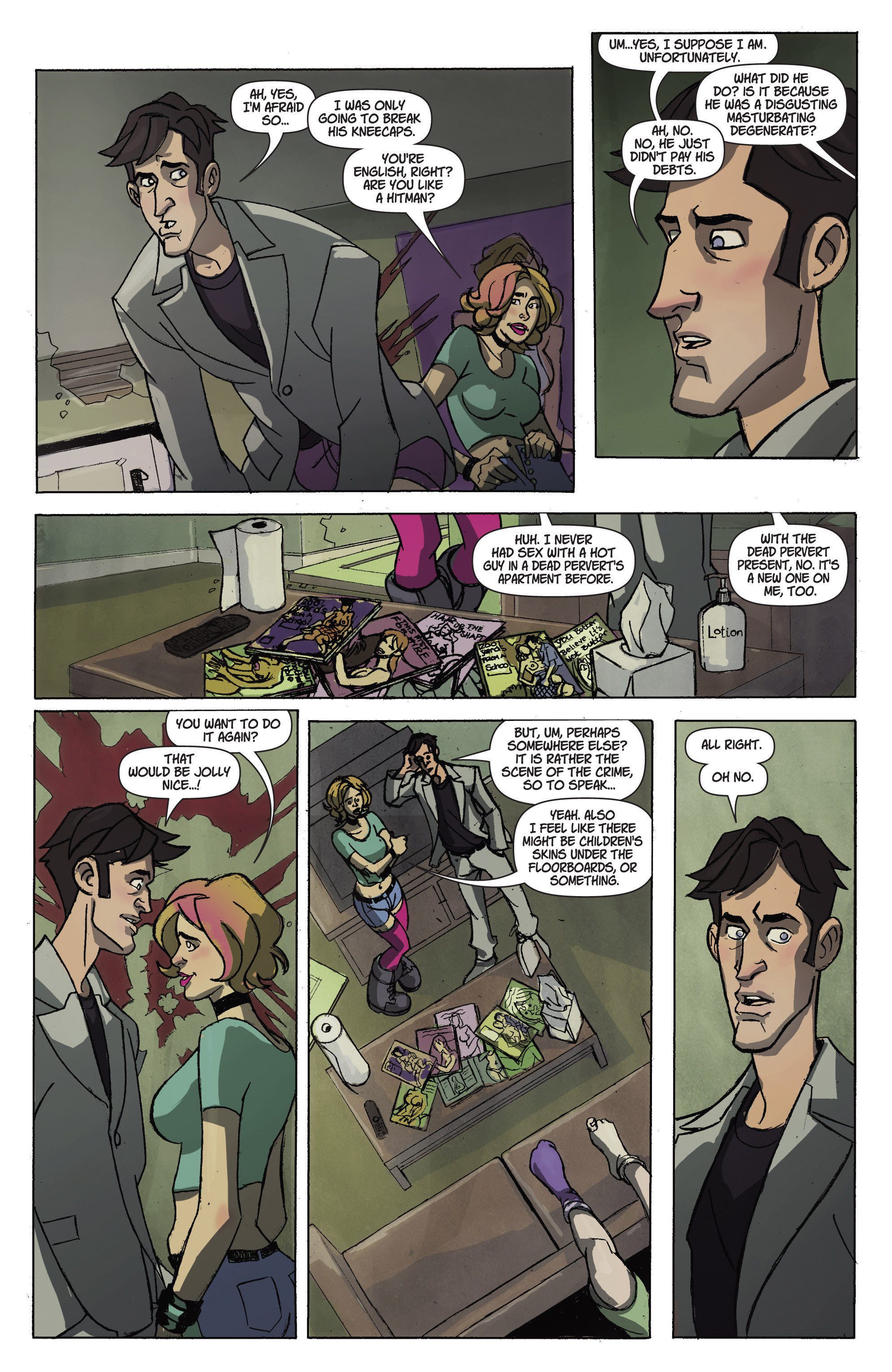 Read online A Train Called Love comic -  Issue #1 - 14