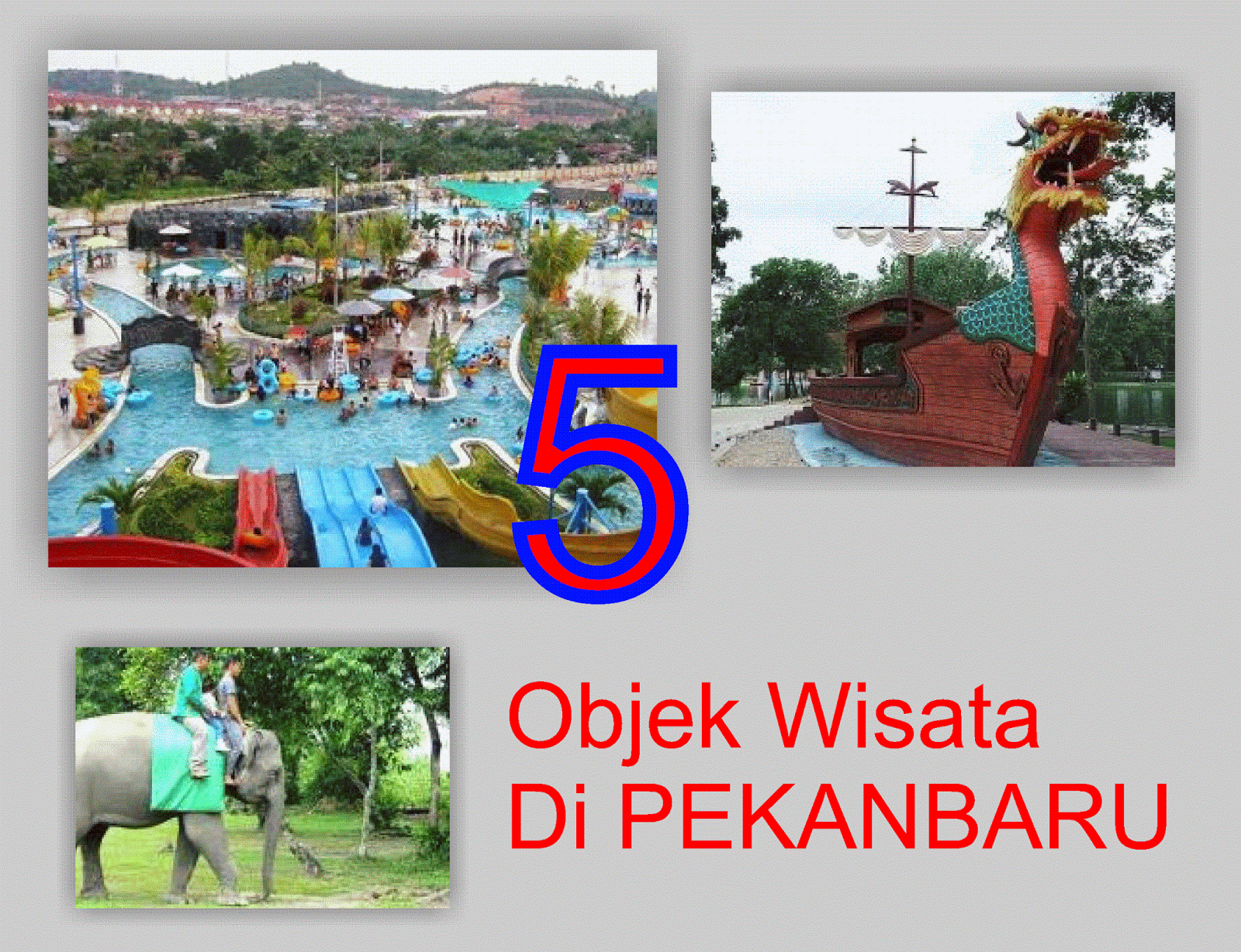 5 Tempat Wisata di Kota Pekanbaru Riau Travel Pekanbaru