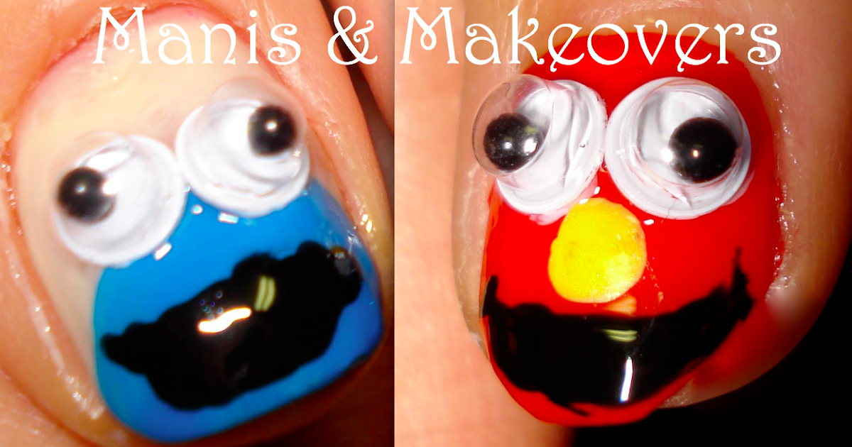 Manis And Makeovers Friends On Friday Elmo Vs Cookie Monster