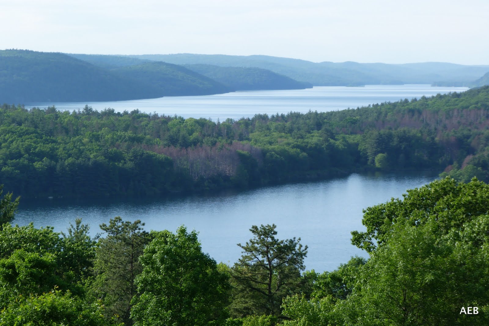 Where ever I go...: Windsor Dam and Quabbin Reservoir