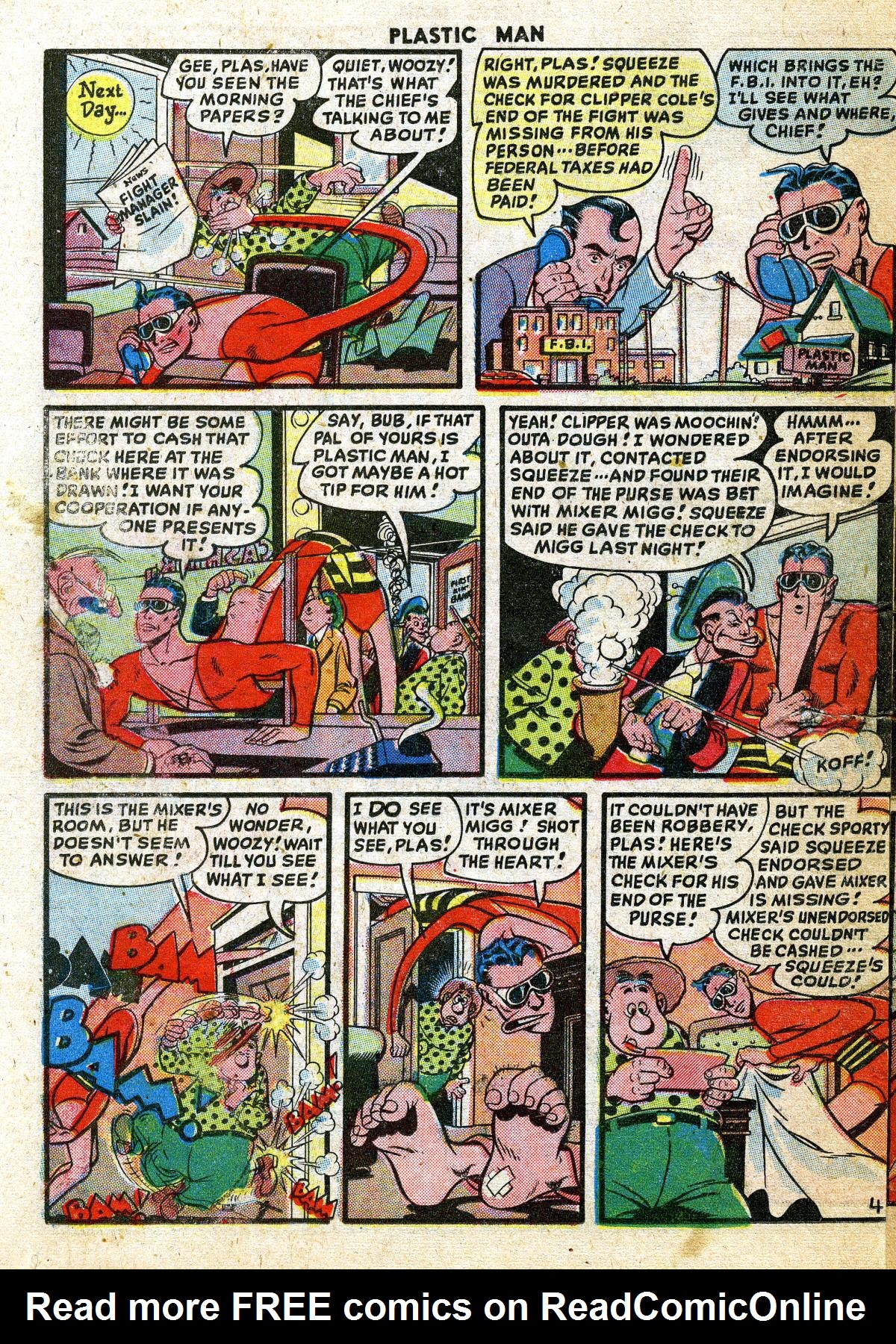 Read online Plastic Man (1943) comic -  Issue #19 - 26