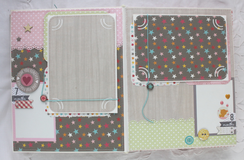 Яркий альбом в коробке) Для девочки)