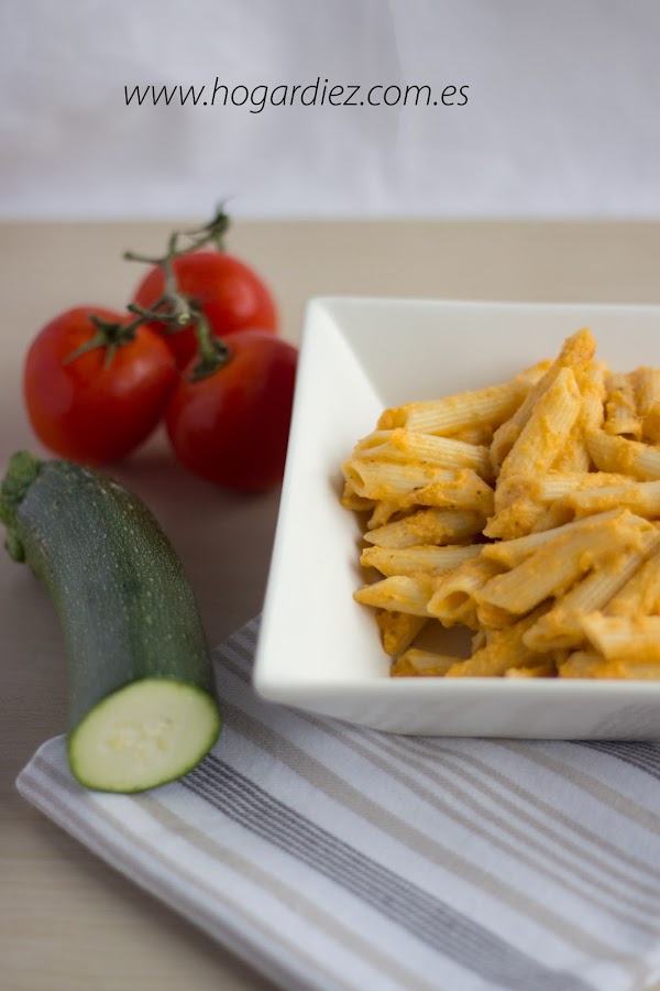 Macarrones con verduras