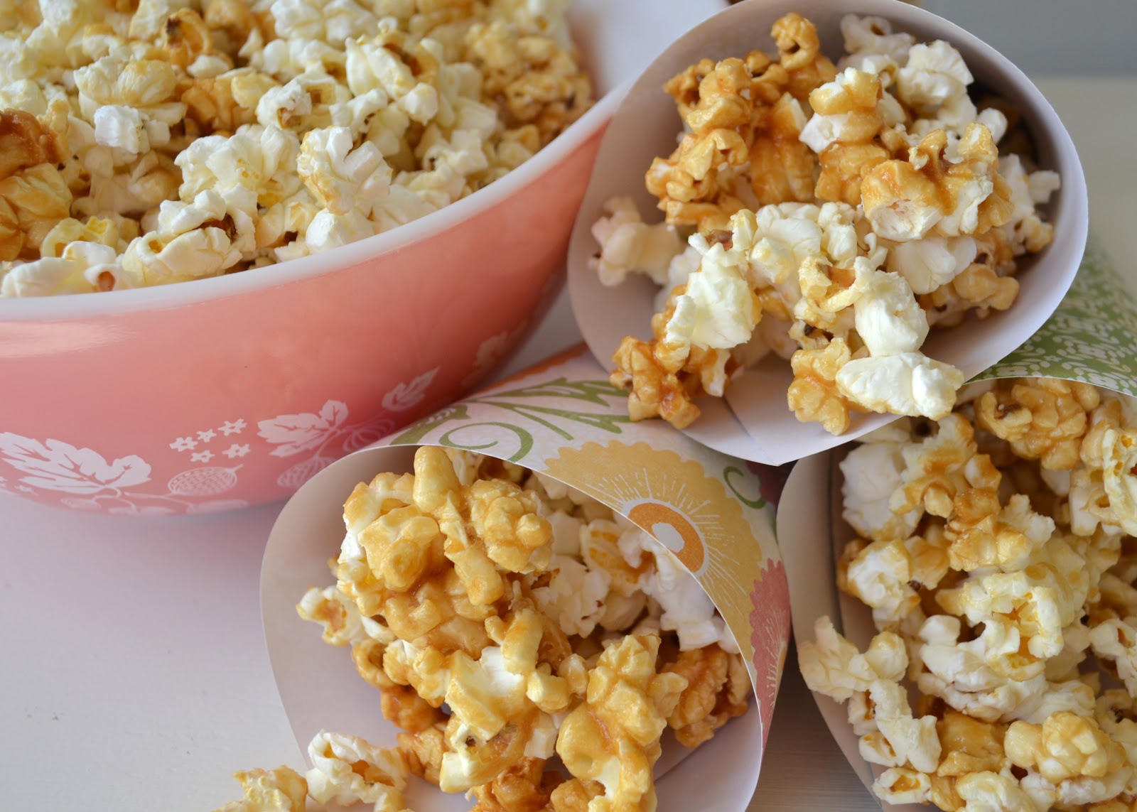 The Domestic Doozie Brown Bag Caramel Popcorn