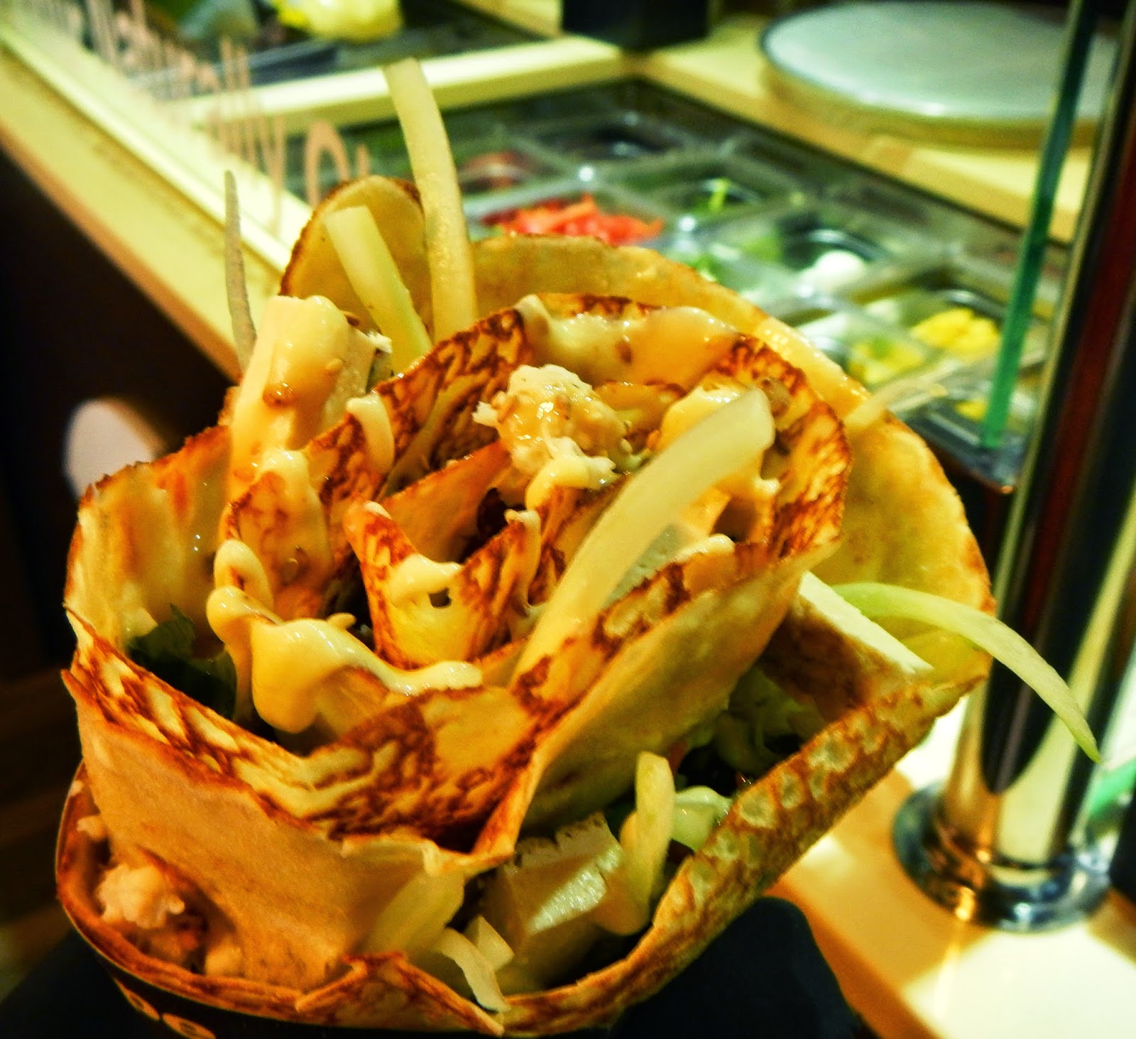 My Flushing Food TSWIRL CREPE SAVORY OR SWEET?