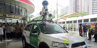 Mobil Foto Keliling Google Street View Beraksi di Jakarta