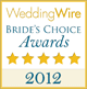We are Wedding Wire's Bride's Choice Awards