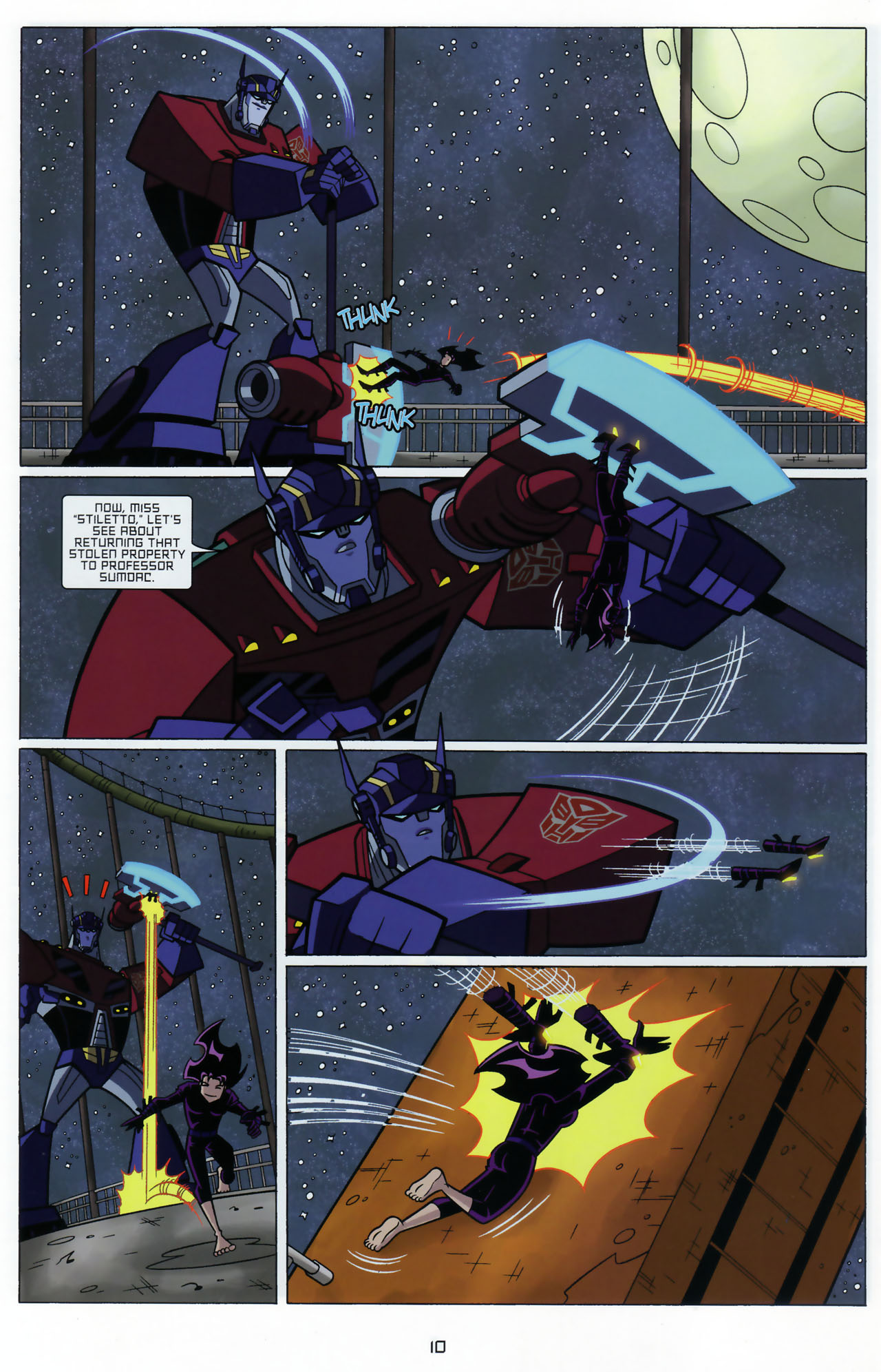 Read online Transformers Animated: The Arrival comic -  Issue #3 - 12