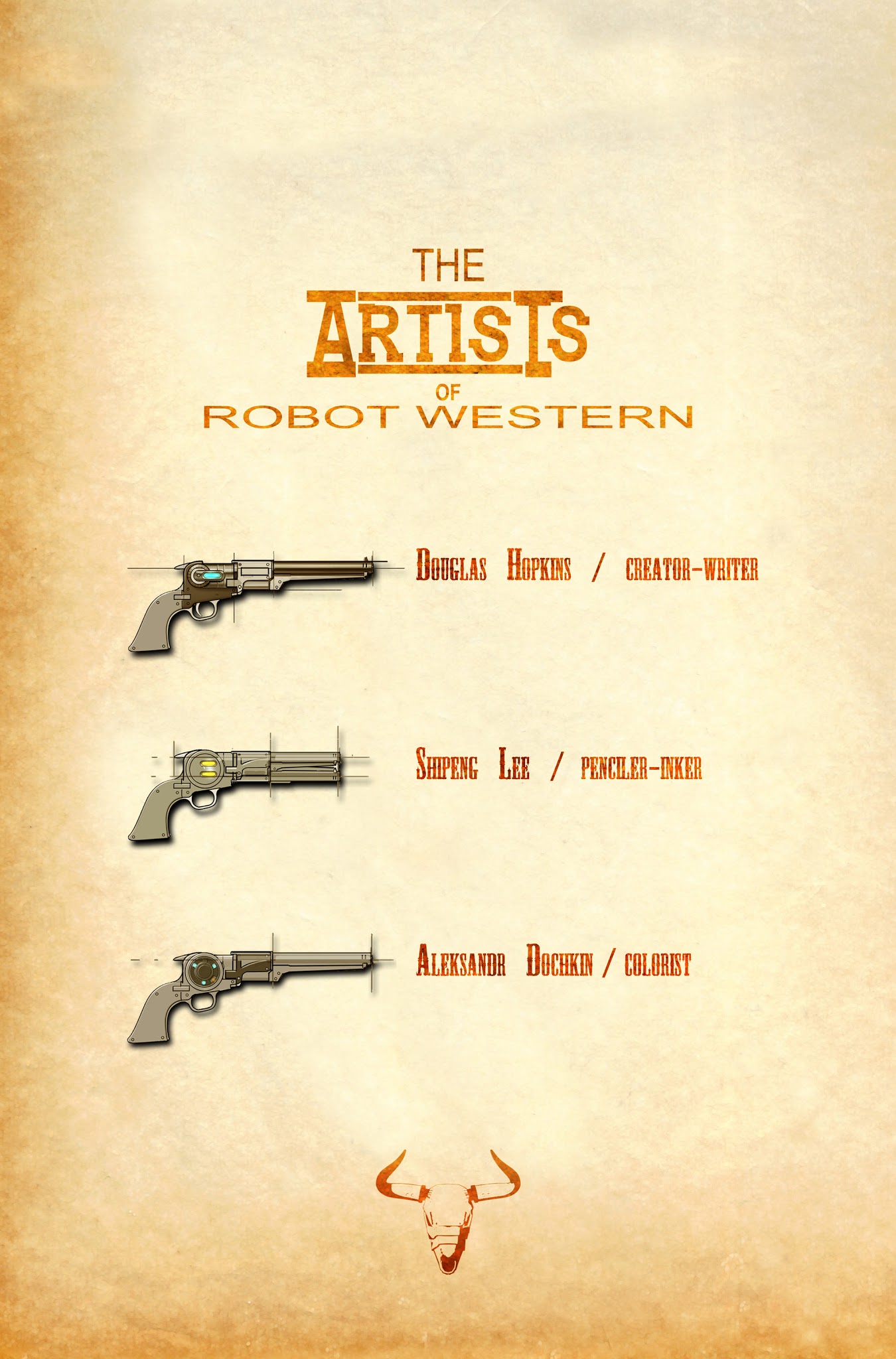 Read online Robot Western comic -  Issue #1 - 2