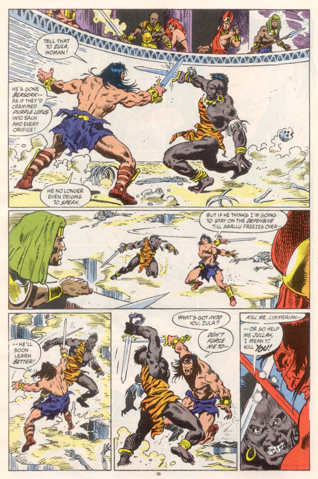 Read online Conan the Barbarian (1970) comic -  Issue #248 - 9