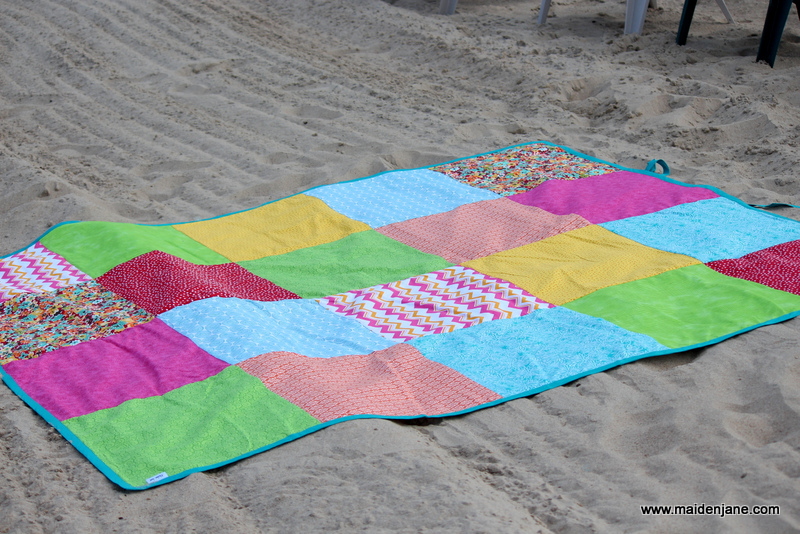 Oversized Beach Blanket and Bag