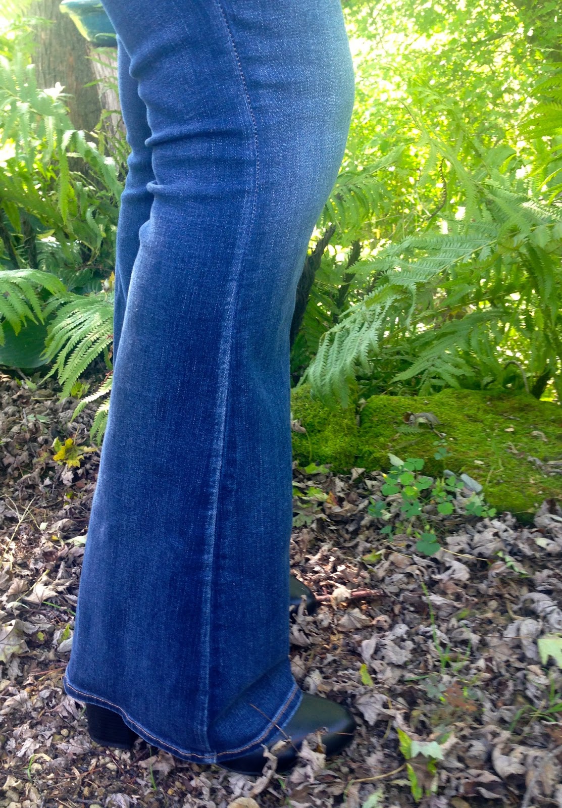 Amy's Creative Pursuits: Fashion Over Fifty: Wearing My Flares